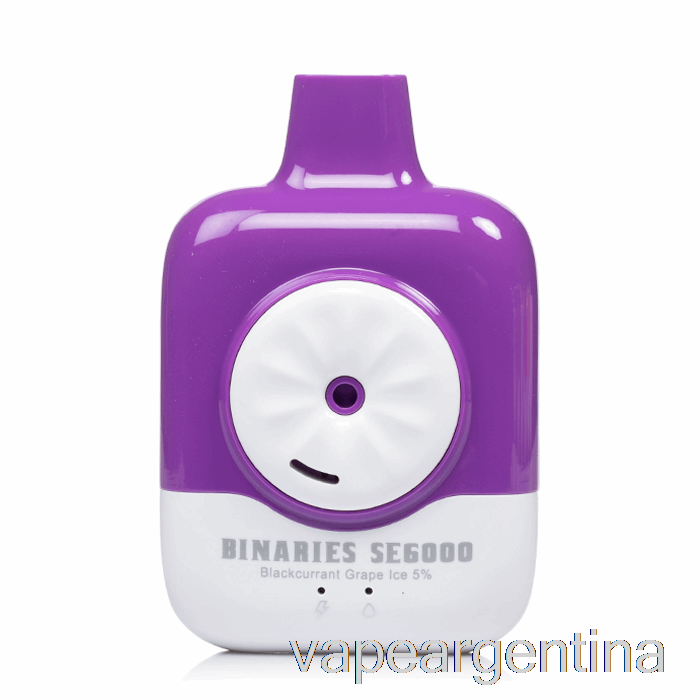 Horizonte Binarios Se6000 Desechable Grosella Negra Uva Hielo Vape Descartable